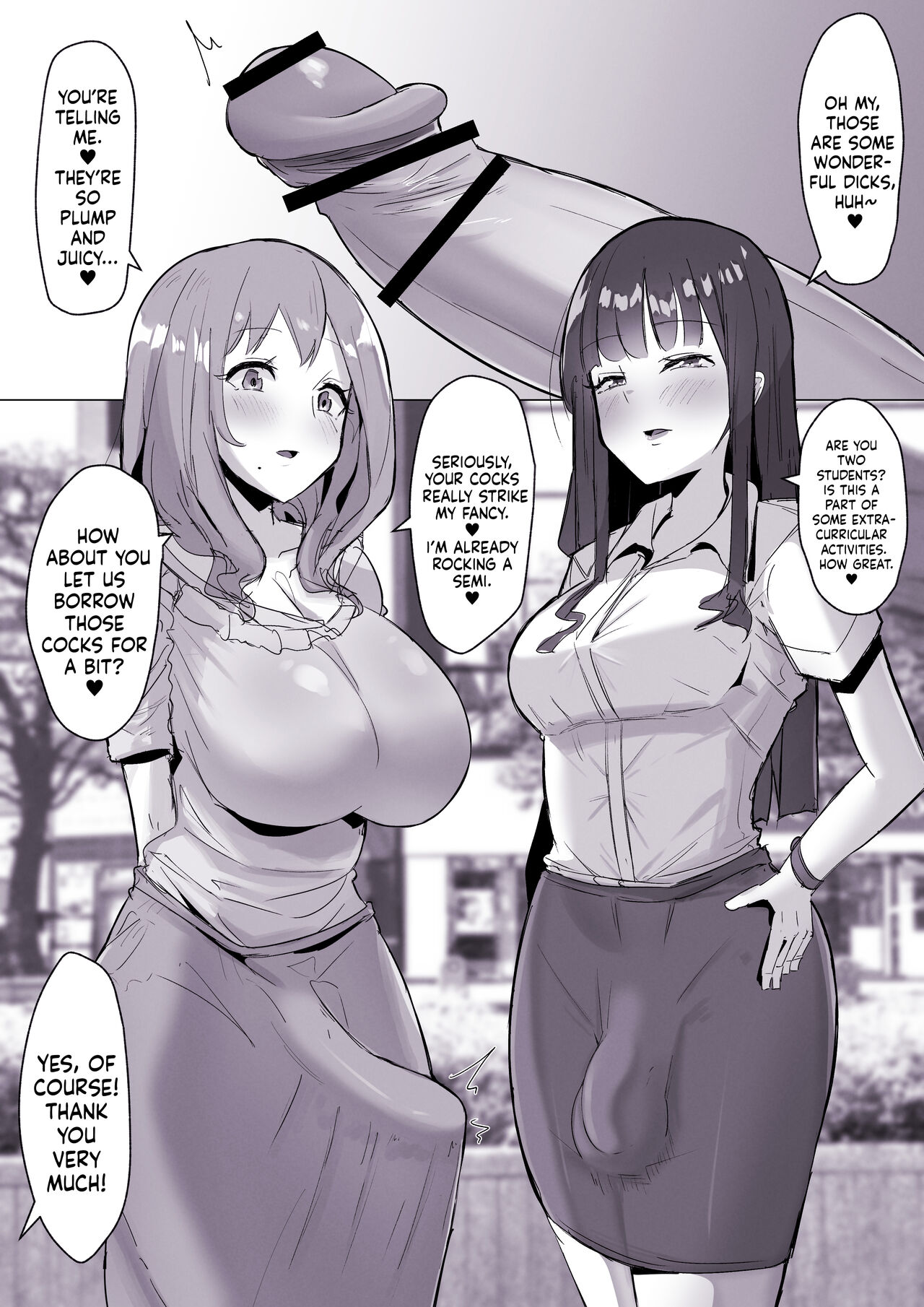 The Futanari's Slinging Free Dick Around The Neighbourhood page 3 full