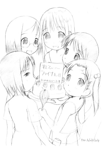 (Strawberry Teens Final) [Fujinomiya Millenium (Velfro)] StrawTee Final Otsukare-sama deshita-bon (Ichigo Mashimaro) cover