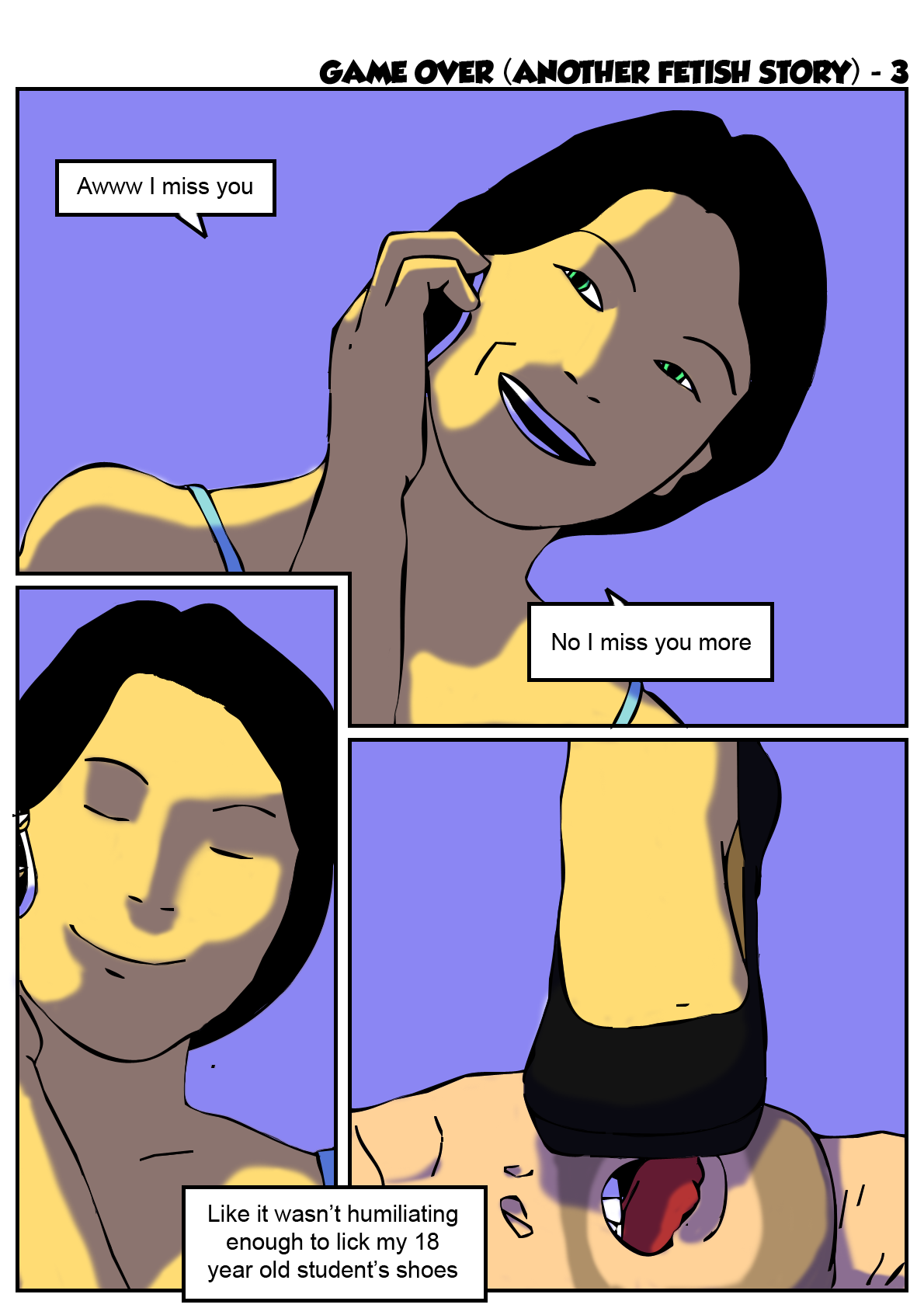 Another Fetish Story 4 - Game Over page 3 full