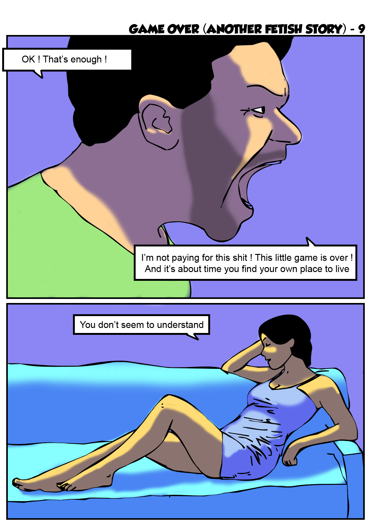 Another Fetish Story 4 - Game Over page 9 full