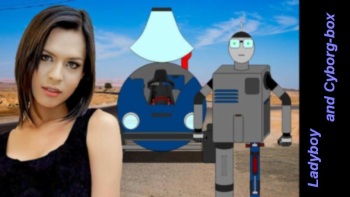 Ladyboy and CyborgBox cover