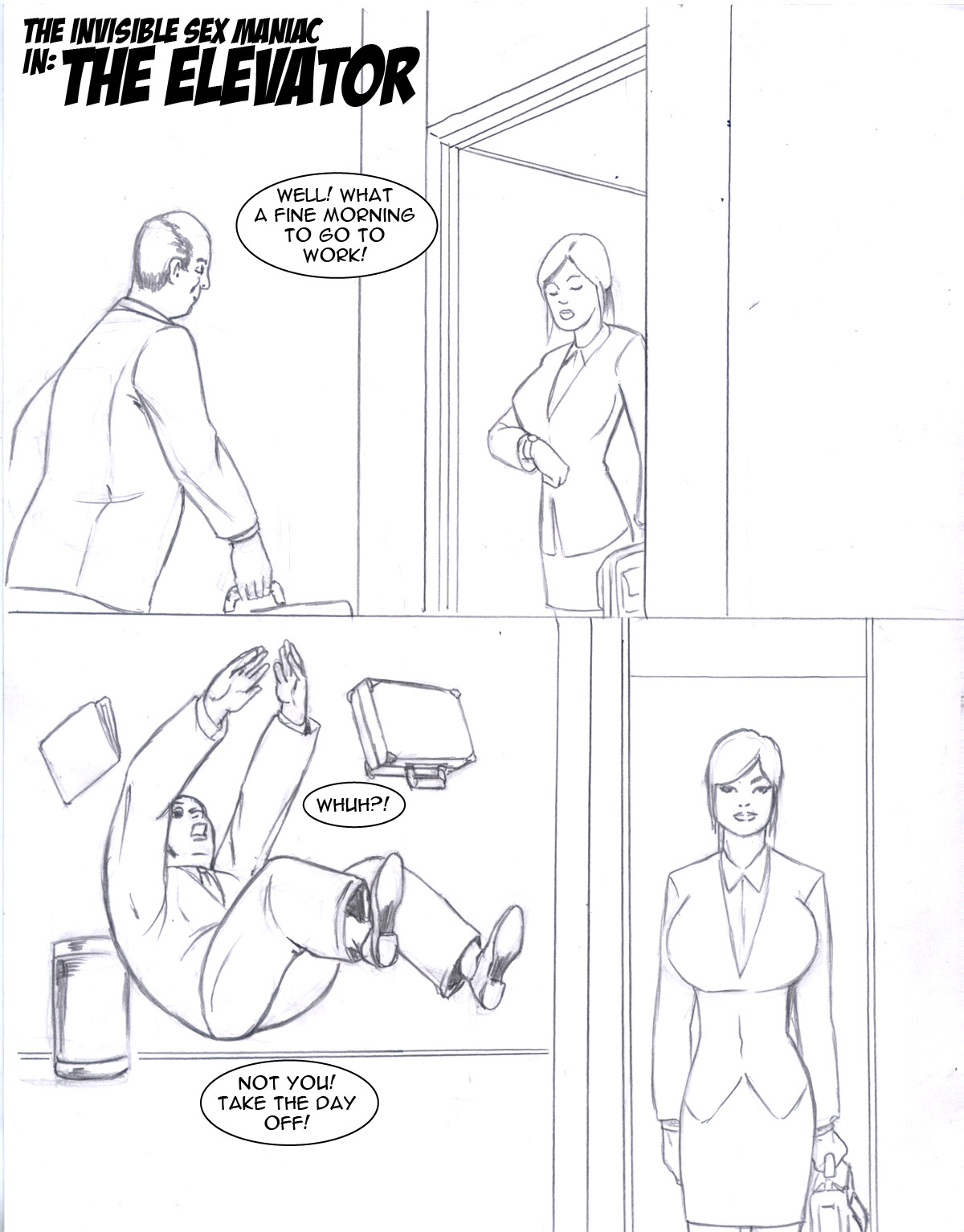 ISM unfinished comics page 1 full