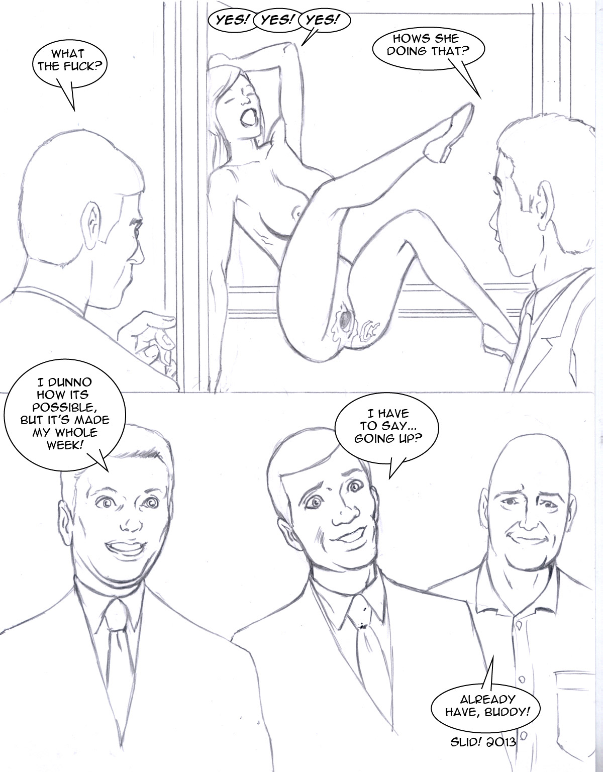 ISM unfinished comics page 4 full