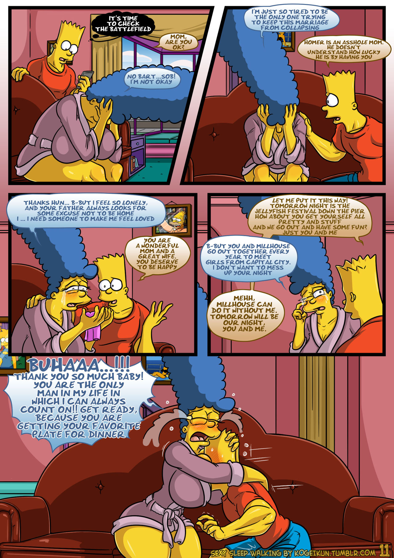 Sexy Sleep Walking page 11 full