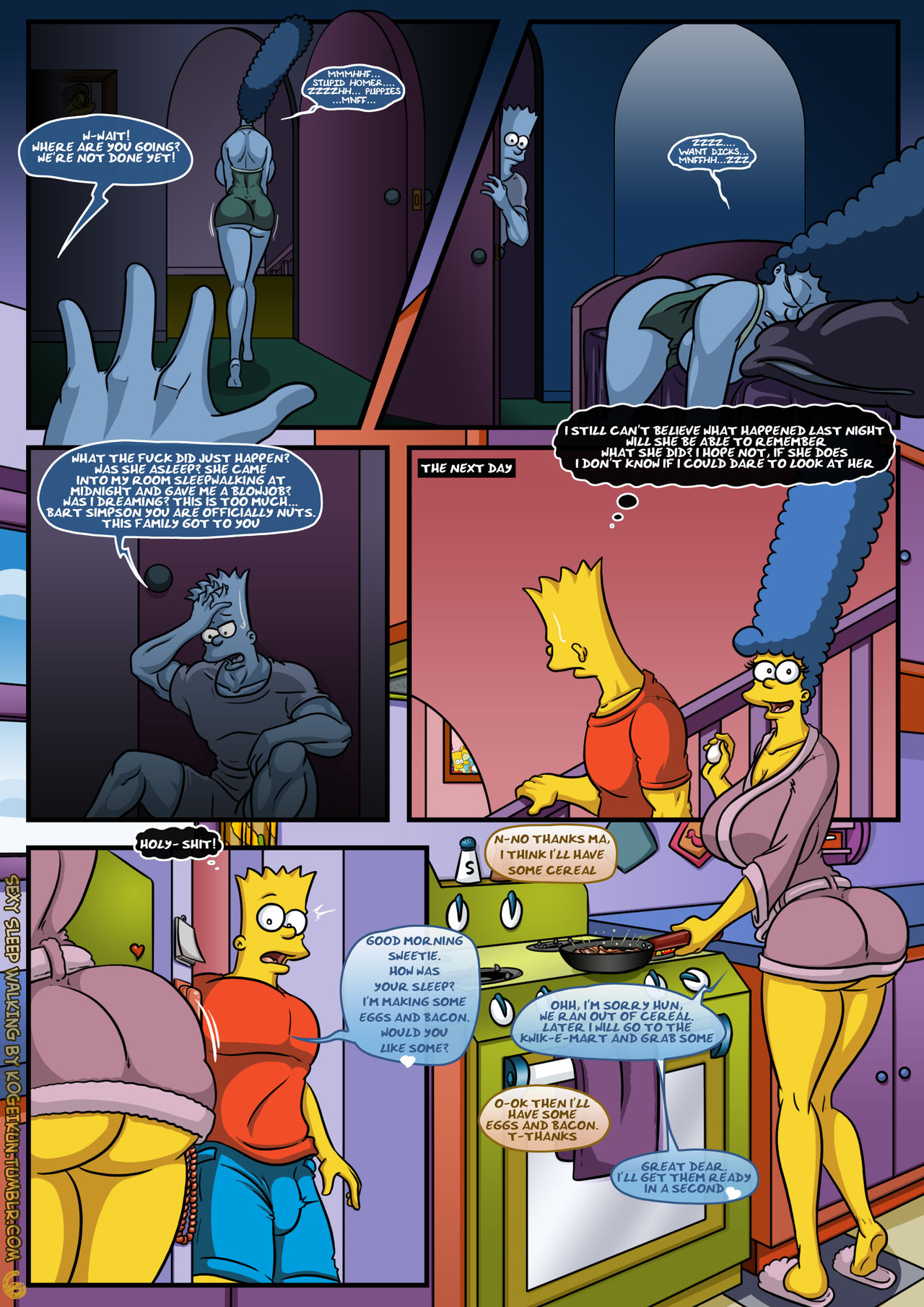 Sexy Sleep Walking page 6 full