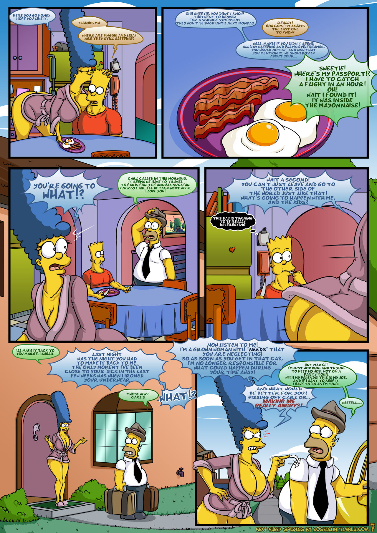 Sexy Sleep Walking page 7 full