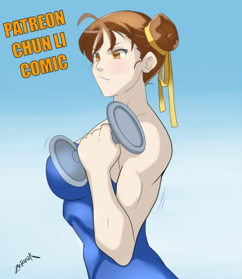 【zetarok】Chun Li Comic cover