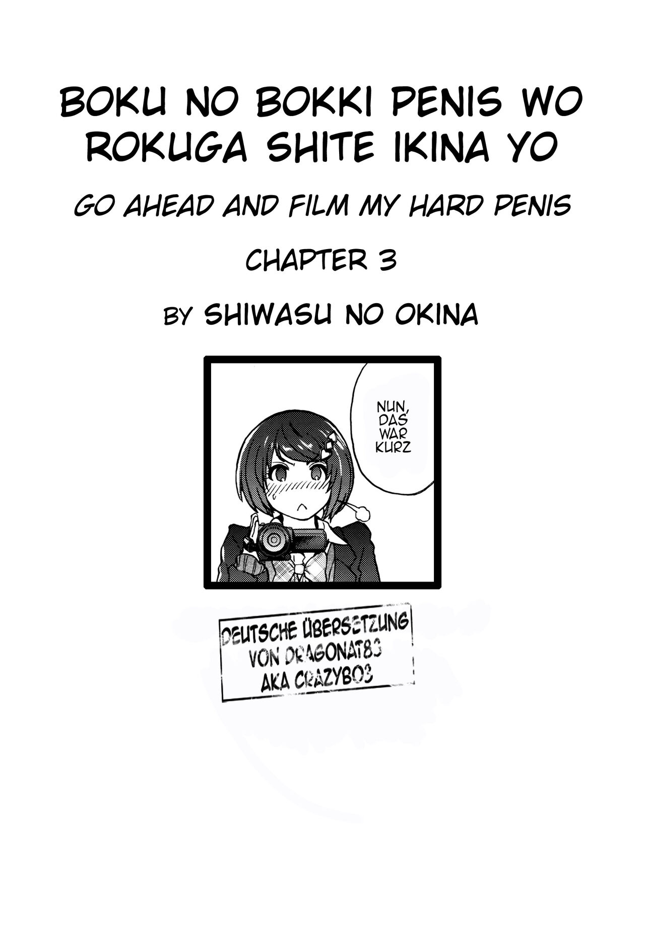 Boku no Bokki Penis o Rokuga Shite Ikina Yo | Go Ahead and Film My Hard Penis Ch. 3 page 11 full