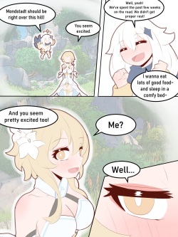 Teyvat Virgin Slayer Lumine