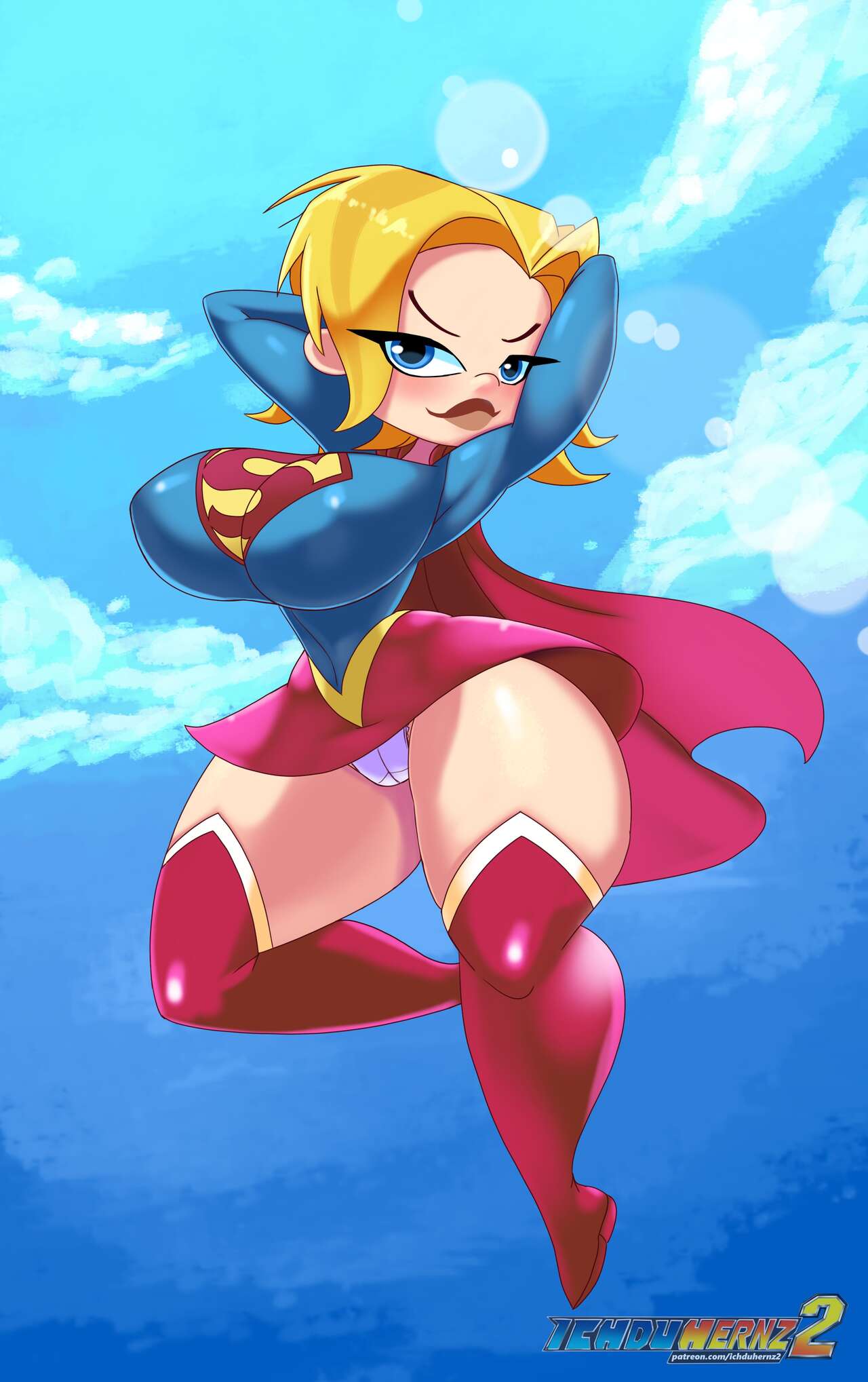 Supergirl page 1 full
