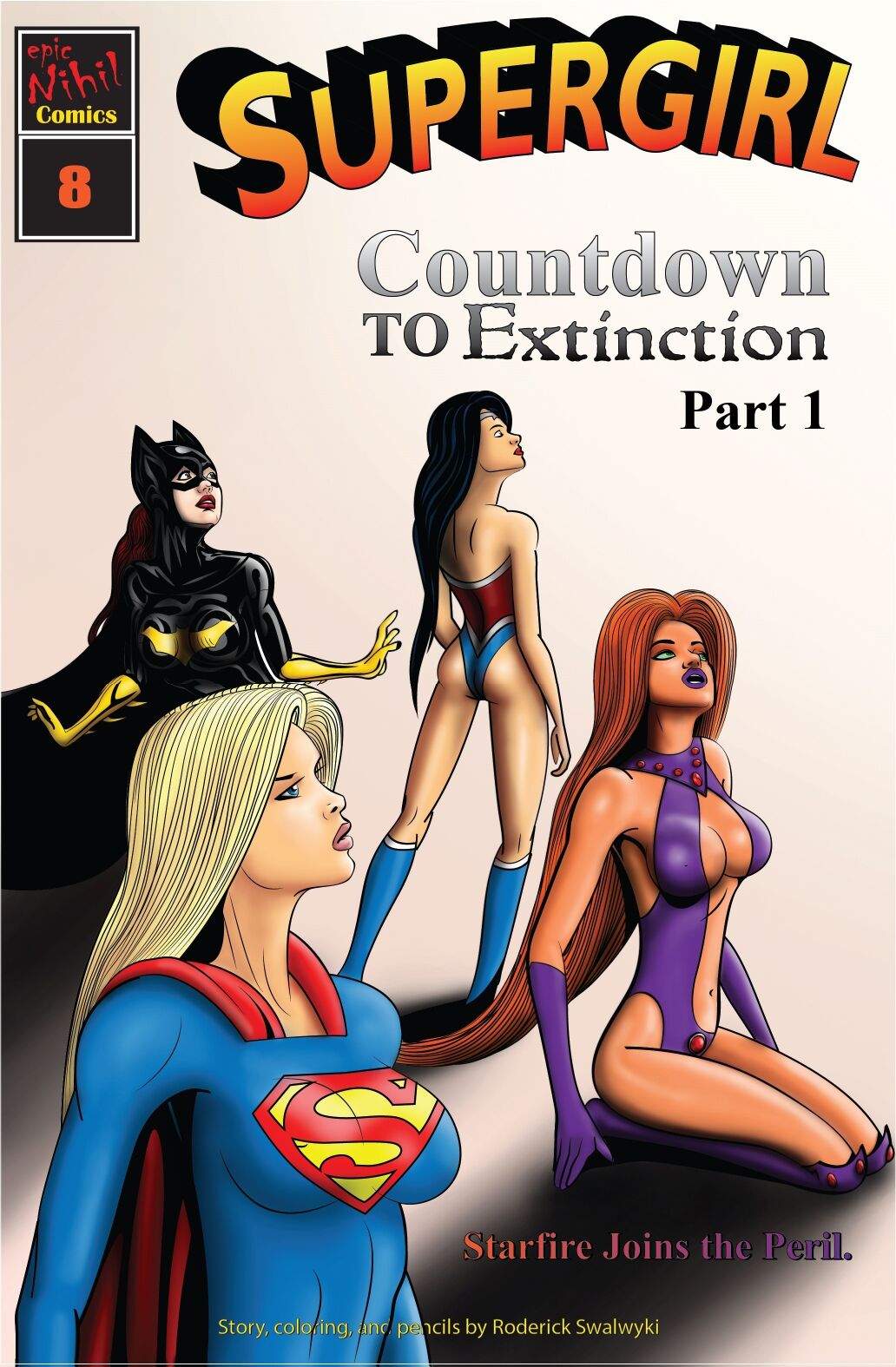 Supergirl: Issue #8 - Countdown to Extinction Part 1 page 1 full
