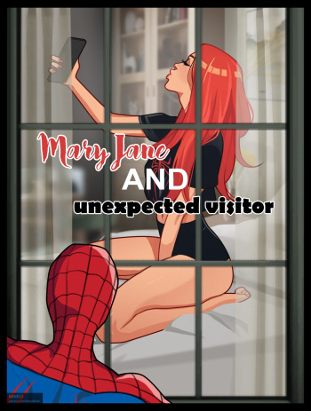 [Olena Minko] Mary Jane and unexpected visitor (Spider-Man) cover