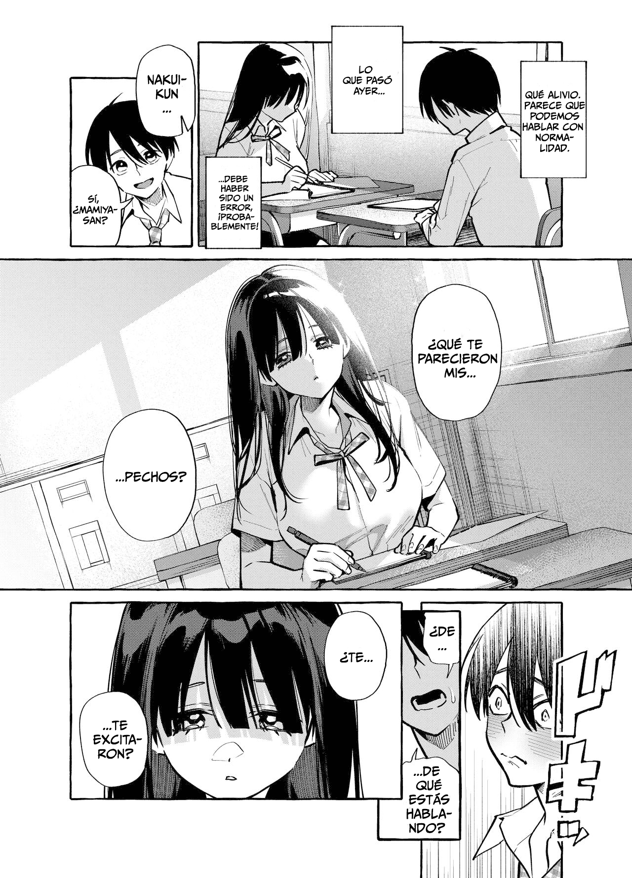 Tonari no Seki no Mamiya-san | Mamiya muestra sus pechos. page 11 full