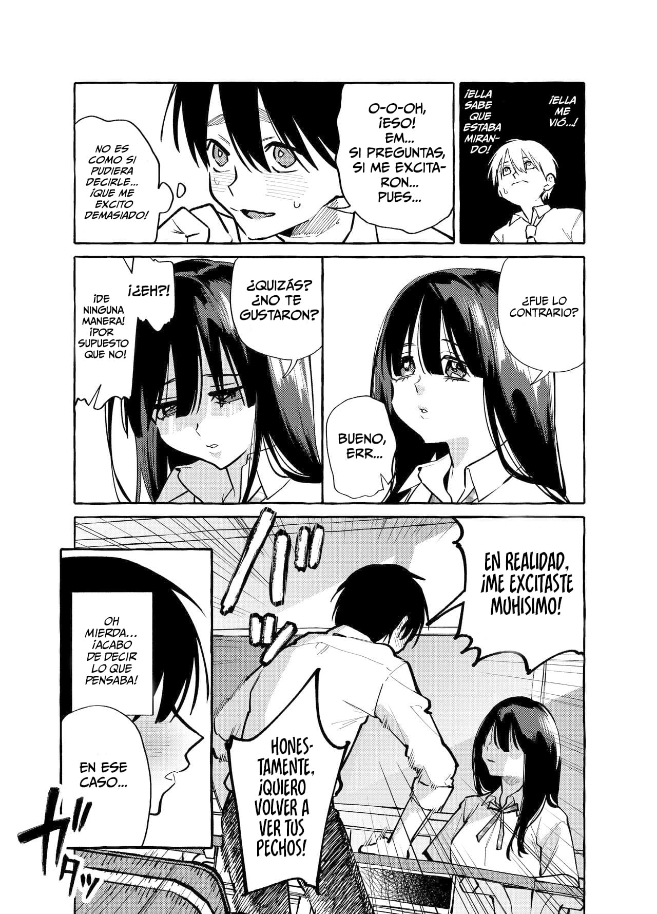 Tonari no Seki no Mamiya-san | Mamiya muestra sus pechos. page 12 full