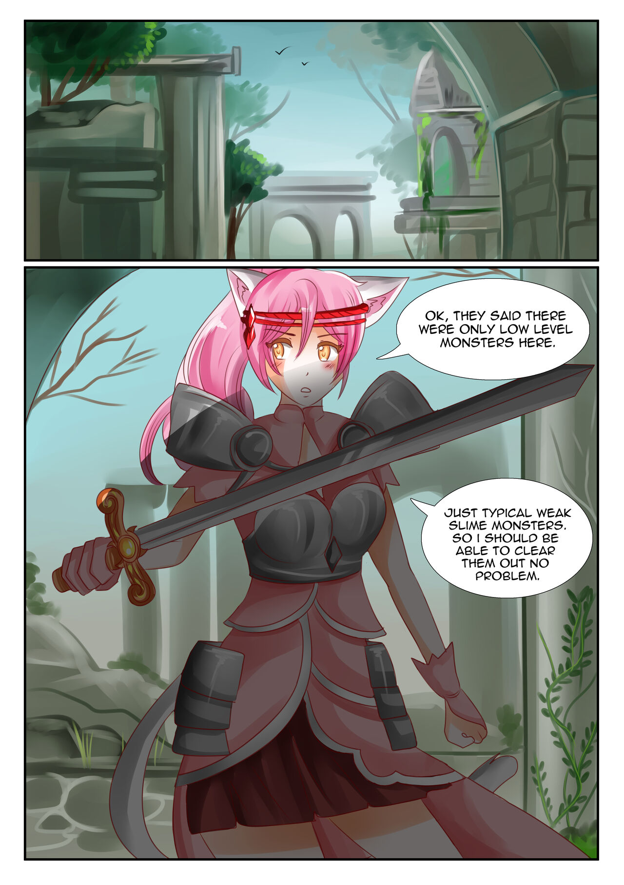 Alluring Slime Monster page 2 full