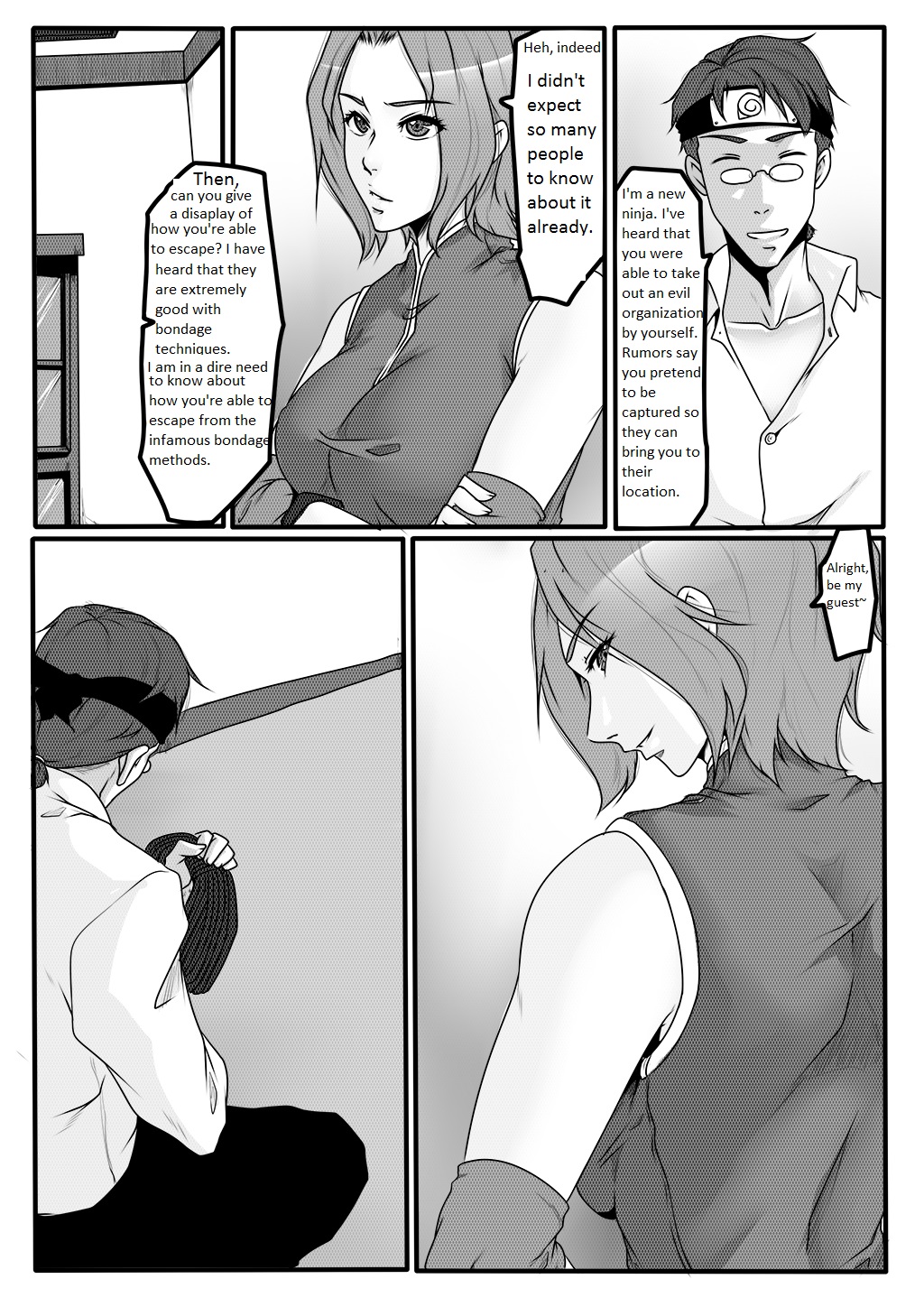 Kunoichi Sakura 002 page 3 full