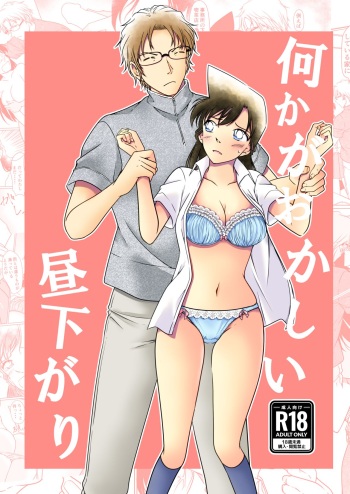 [Shiroyagi] Nanika ga Okashii Hirusagari (Detective Conan) [Sample] cover
