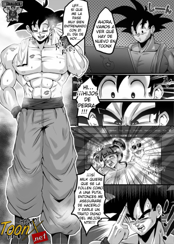 [ogi_sifer] Goku x Chichi Hentai Commision (Spanish) [kalock & ToonX] cover