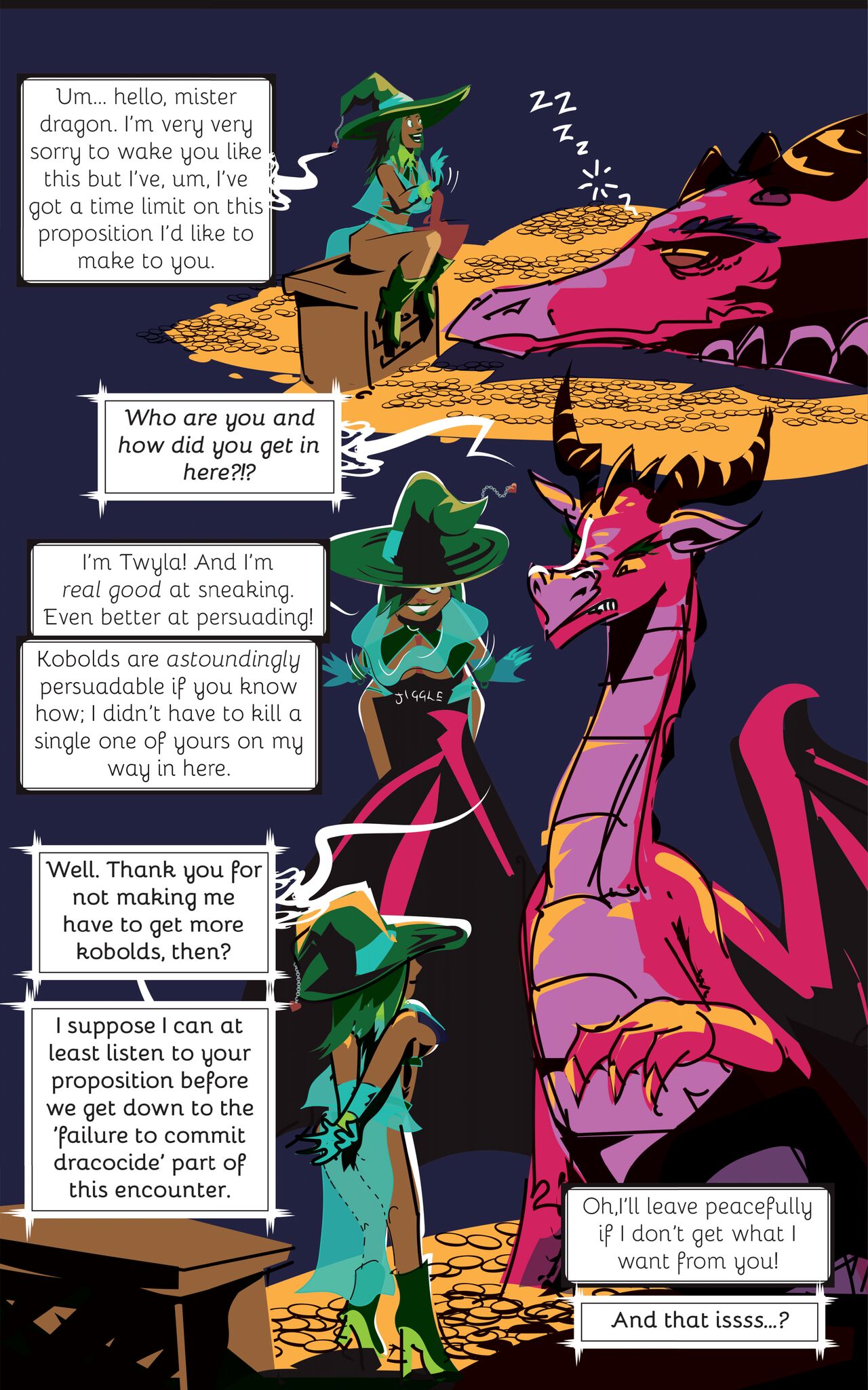 The Beetle and the Rosebud page 3 full