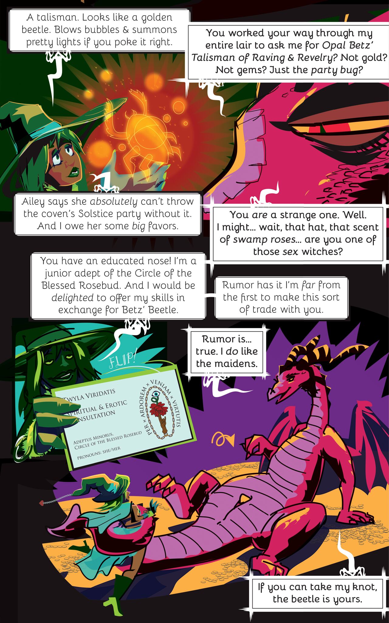 The Beetle and the Rosebud page 4 full