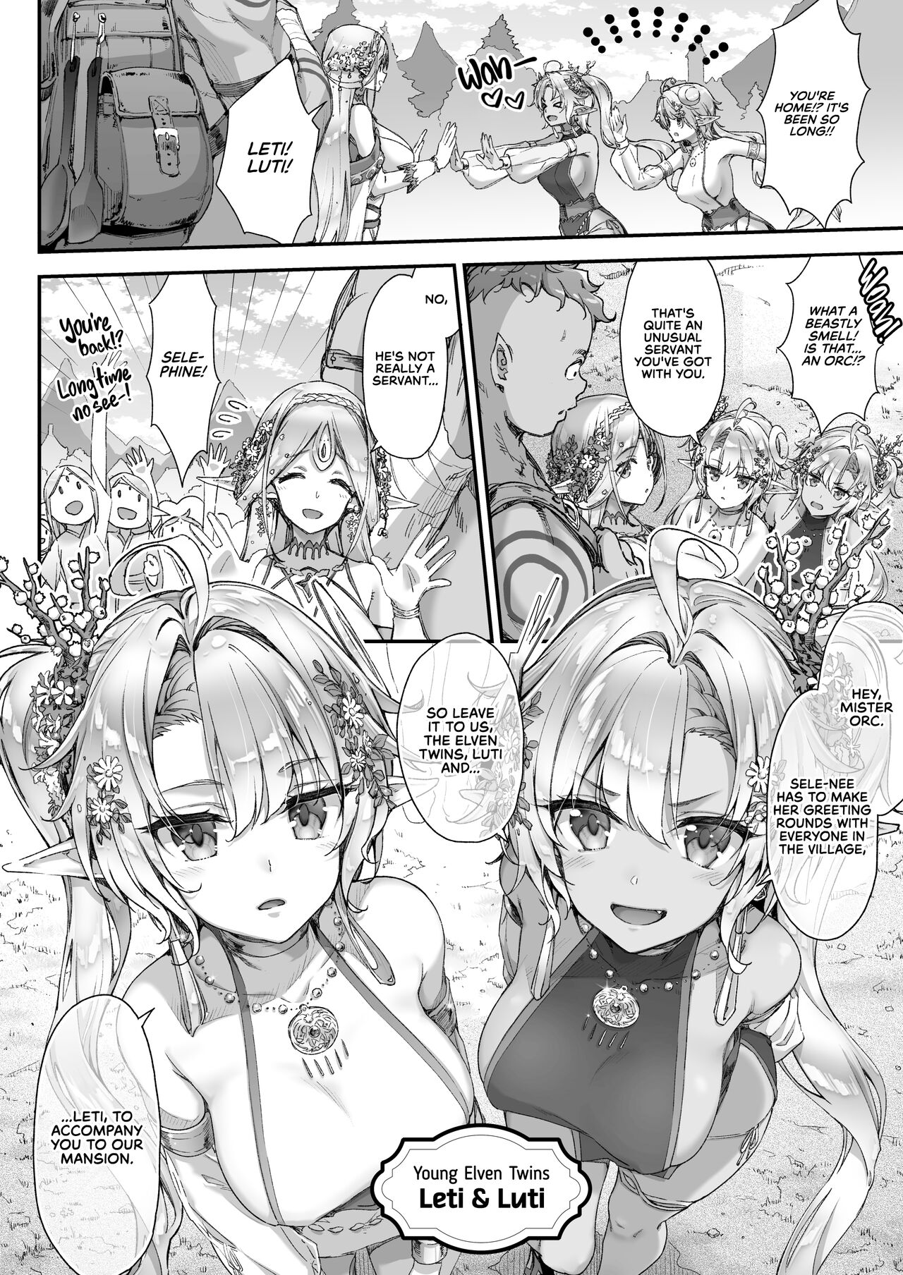 Oideyo! Midarana Elf no Mori | Come to the Forest of the Lewd Elves! page 4 full