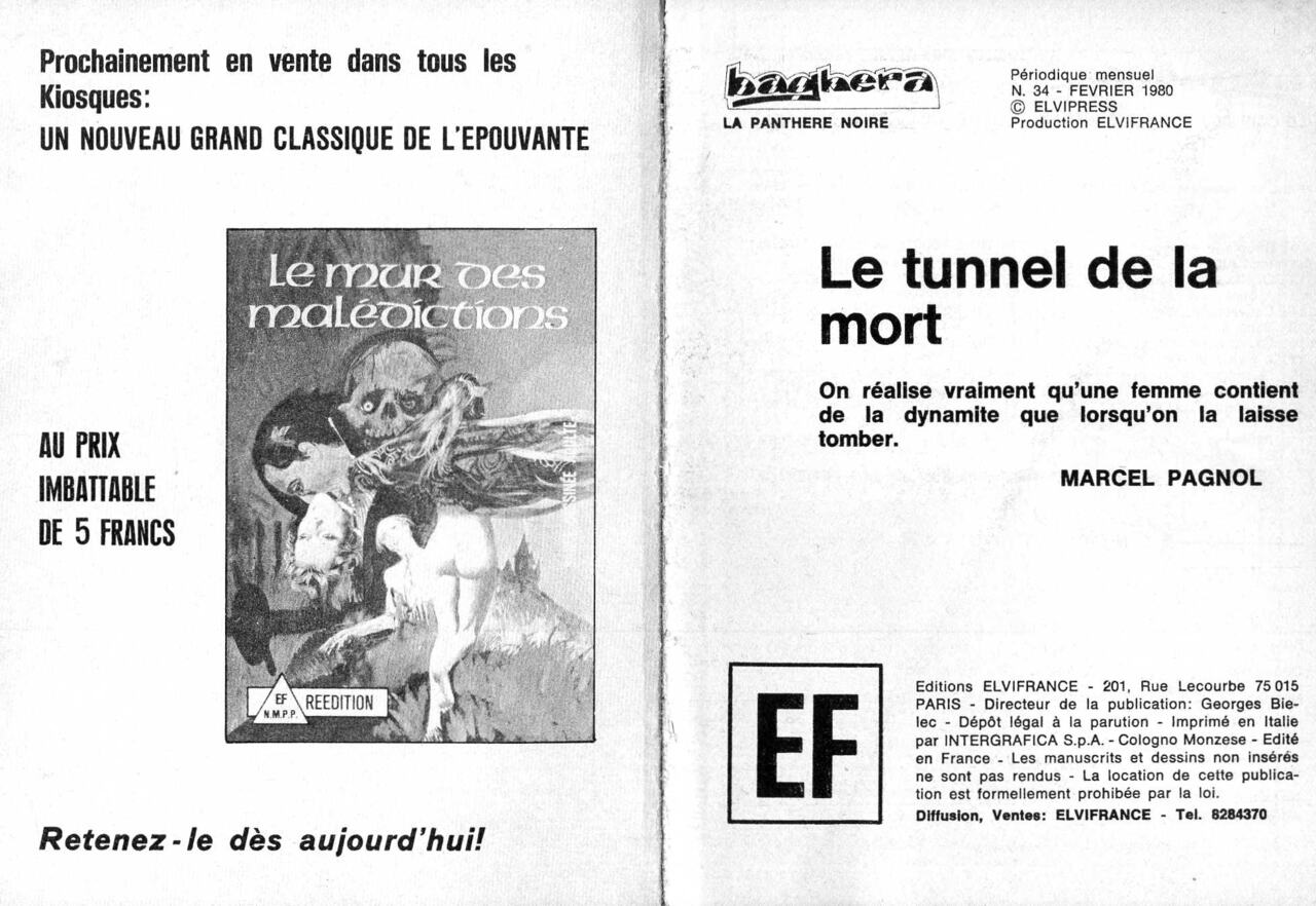 PFA - Elvifrance - Baghera #34 Le tunnel de la mort page 2 full
