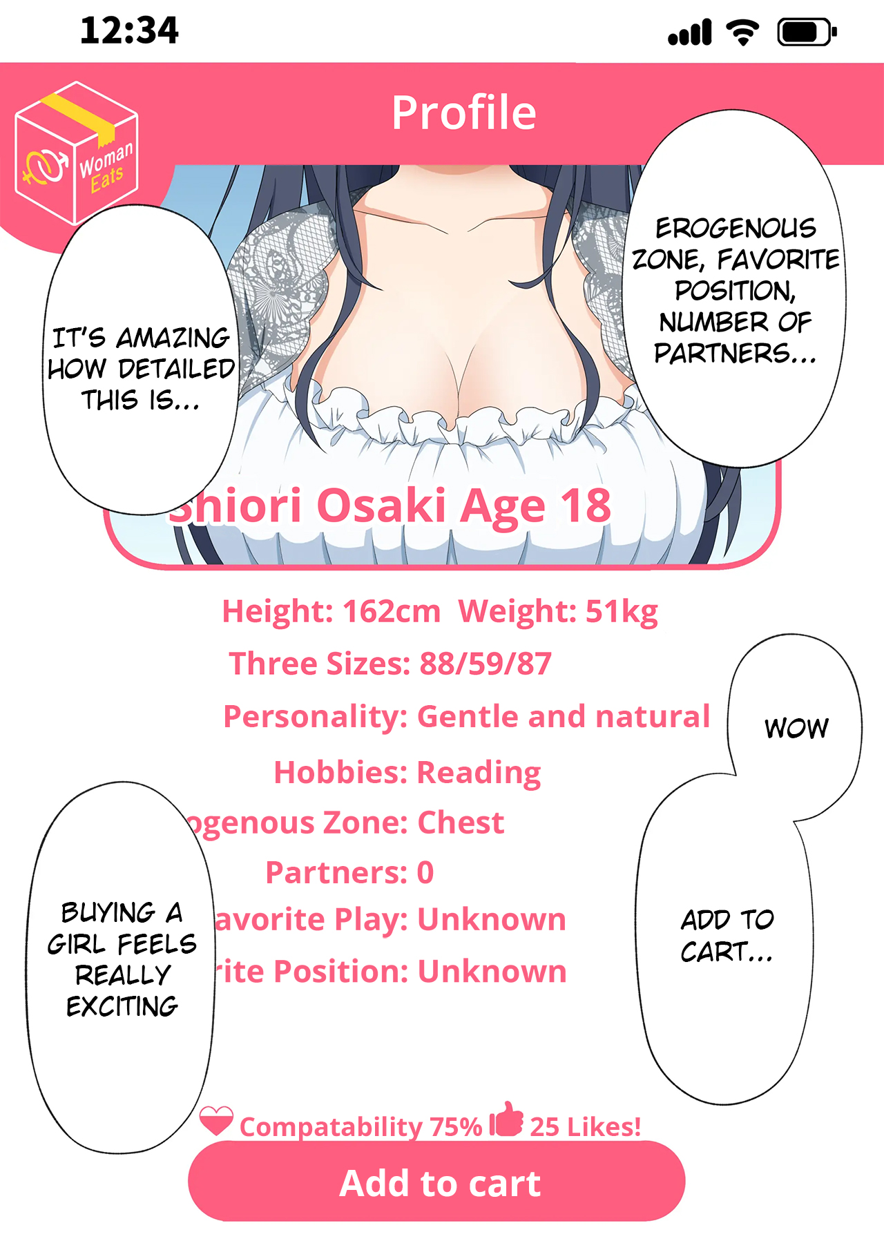 Woman Eats ~Yume no Bishoujo Takuhai Appli~ | Woman Eats ~Beautiful Dream Girl Delivery App~ + Bonus FANTIA Comic page 6 full