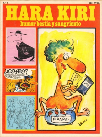 Hara Kiri 001 [Spanish] cover
