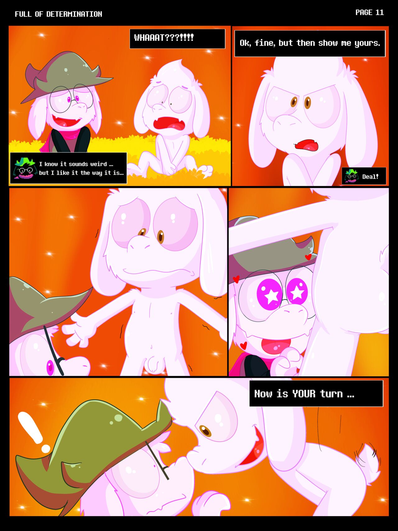 AlbinoTurtle - F.O.D. Full Of Determination - Chapter 1 page 12 full