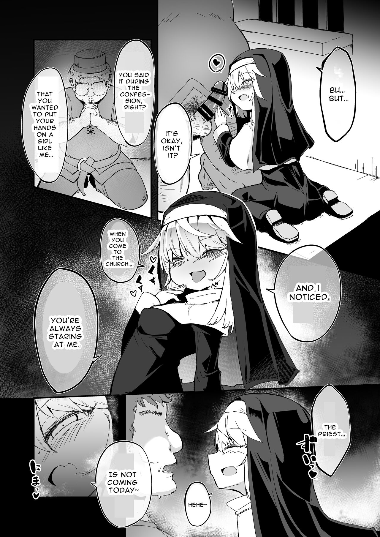 Zangeshitsu no Chiisana Ero Sister | The Small Nun in the Confessional page 4 full