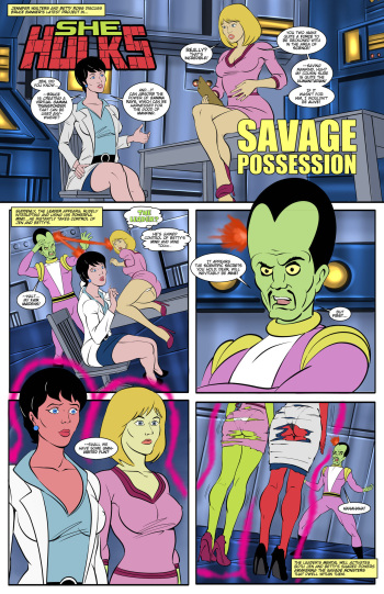 [Tim Phillips] She-Hulk: Savage Possession cover
