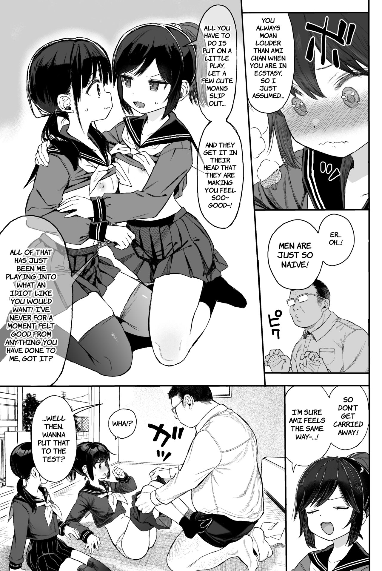 JC Wakarase Seikyouiku | Teaching Sex Ed to Middle School Girls by Putting Them in Their Place page 12 full
