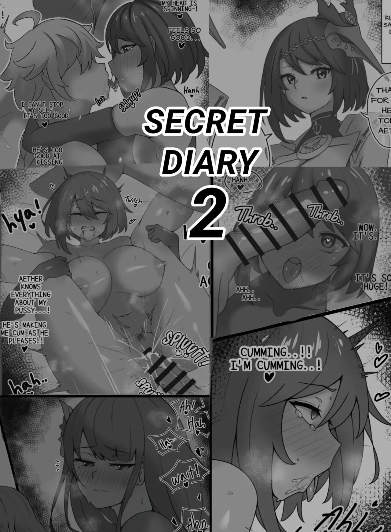 Secret DIARY - Kujou Sara  #2 page 2 full