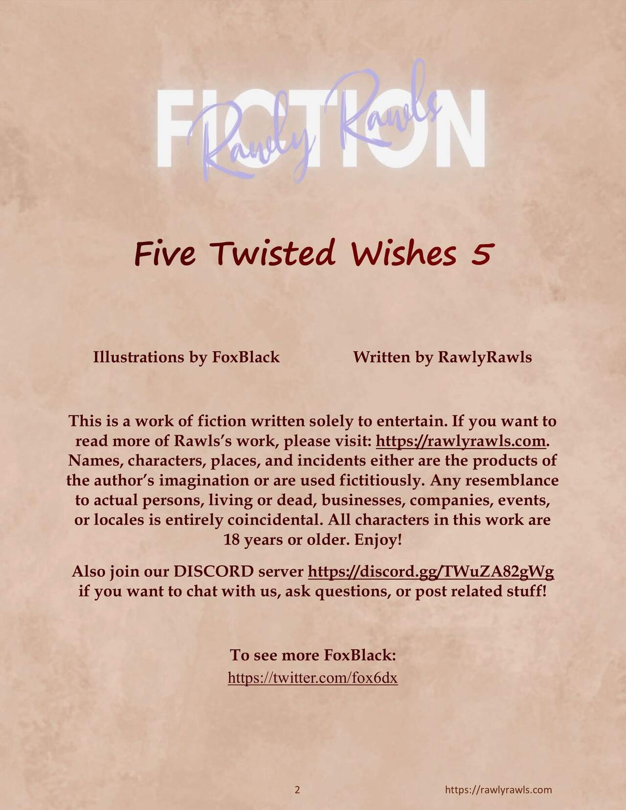 Five Twisted Wishes  - 5 - english page 2 full
