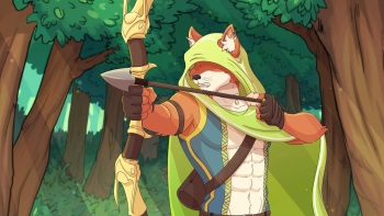 [Male Doll] Burrow of the Fallen Bear A Gay Furry Visual Novel [v1.04a] CG cover