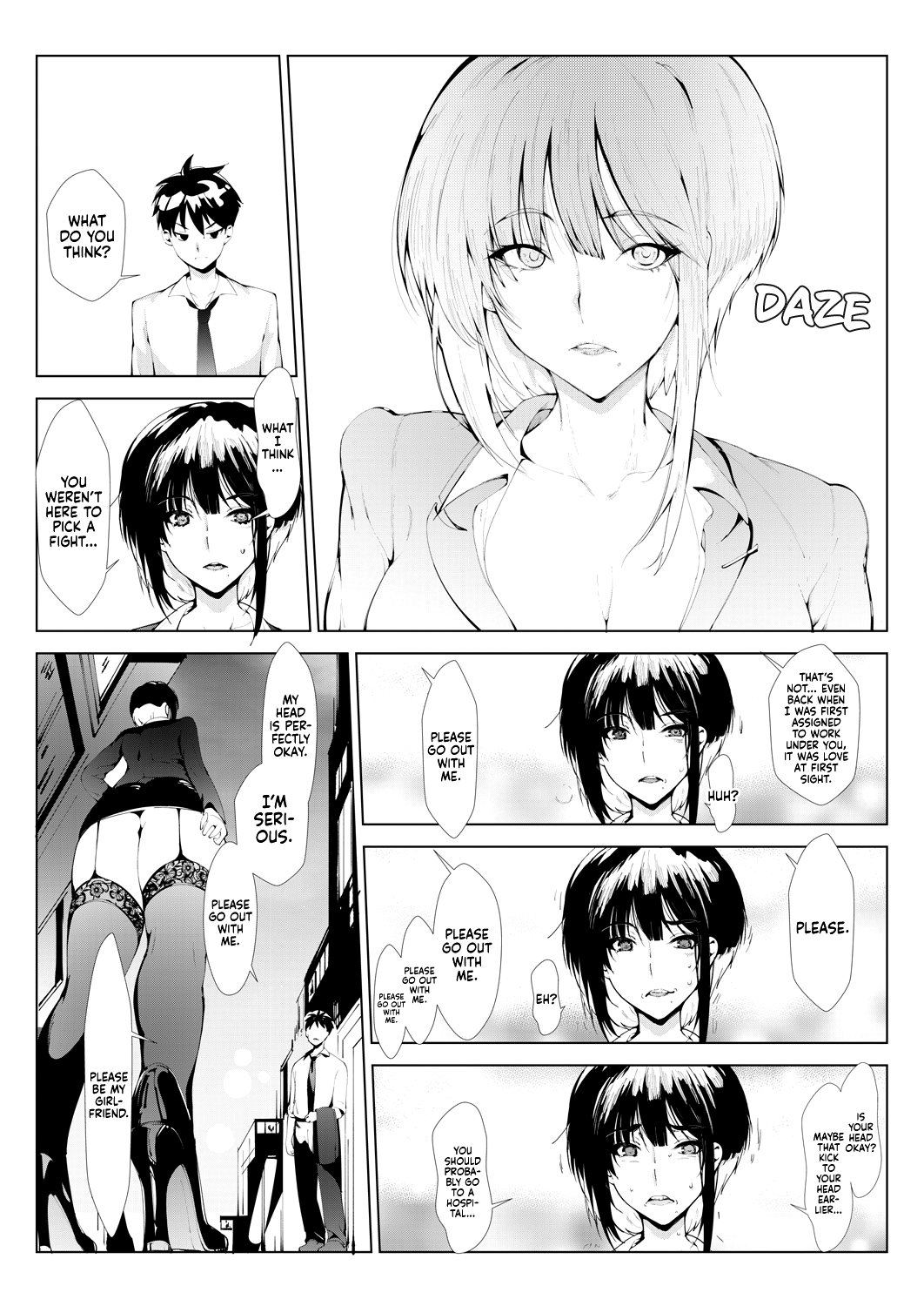 Akujojoshi | My Evil Boss page 7 full