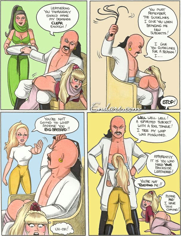 - Spanking Pamalee #9 - Djinn Problems page 7 full
