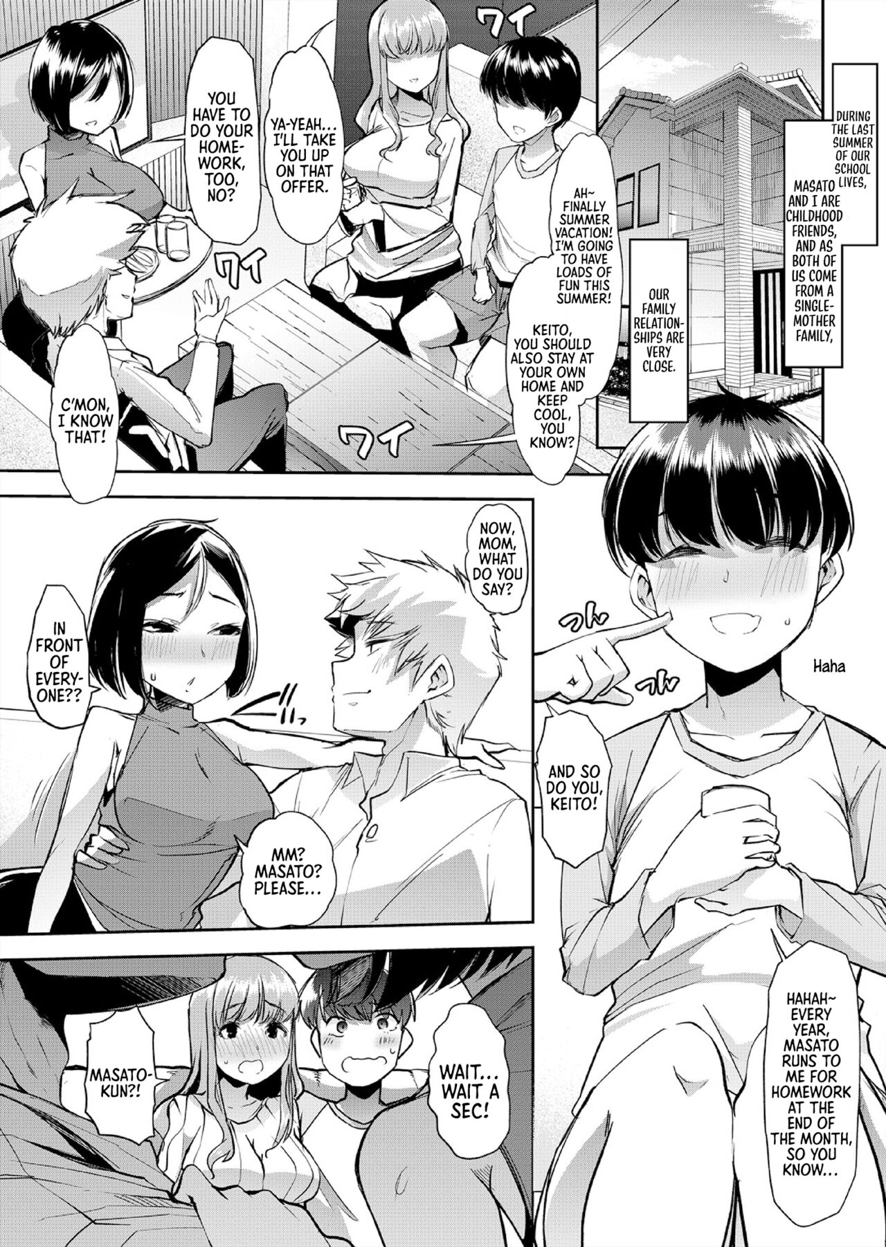 Mama wa SeFri - Boku wa Tomodachi no Okaa-san to Sex o Suru | Fuck-Buddy Mom — I have Sex with my Friend's Mom Part 1 page 2 full