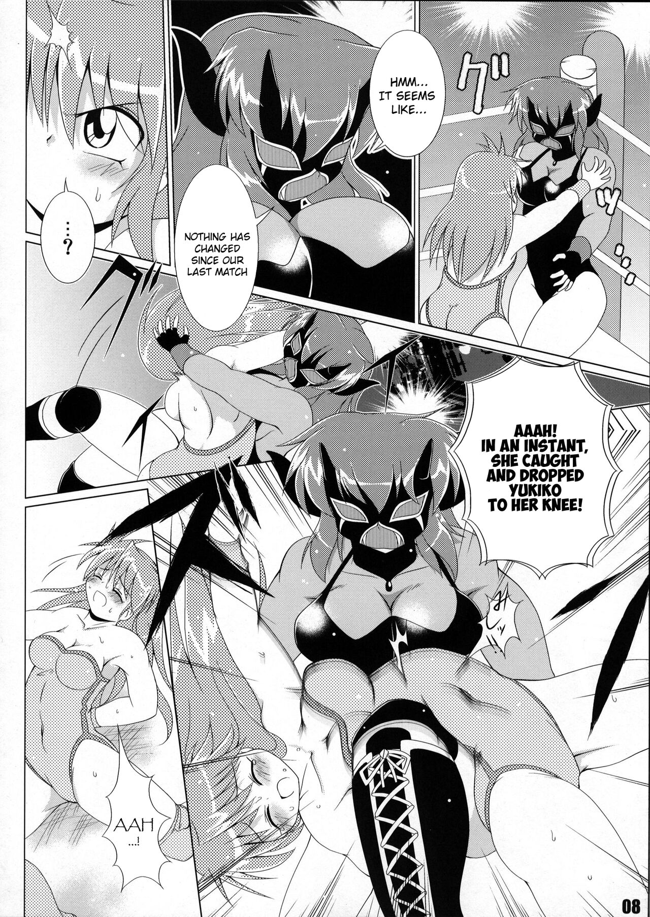 Mighty Yukiko vs Dark Star Chaos page 4 full