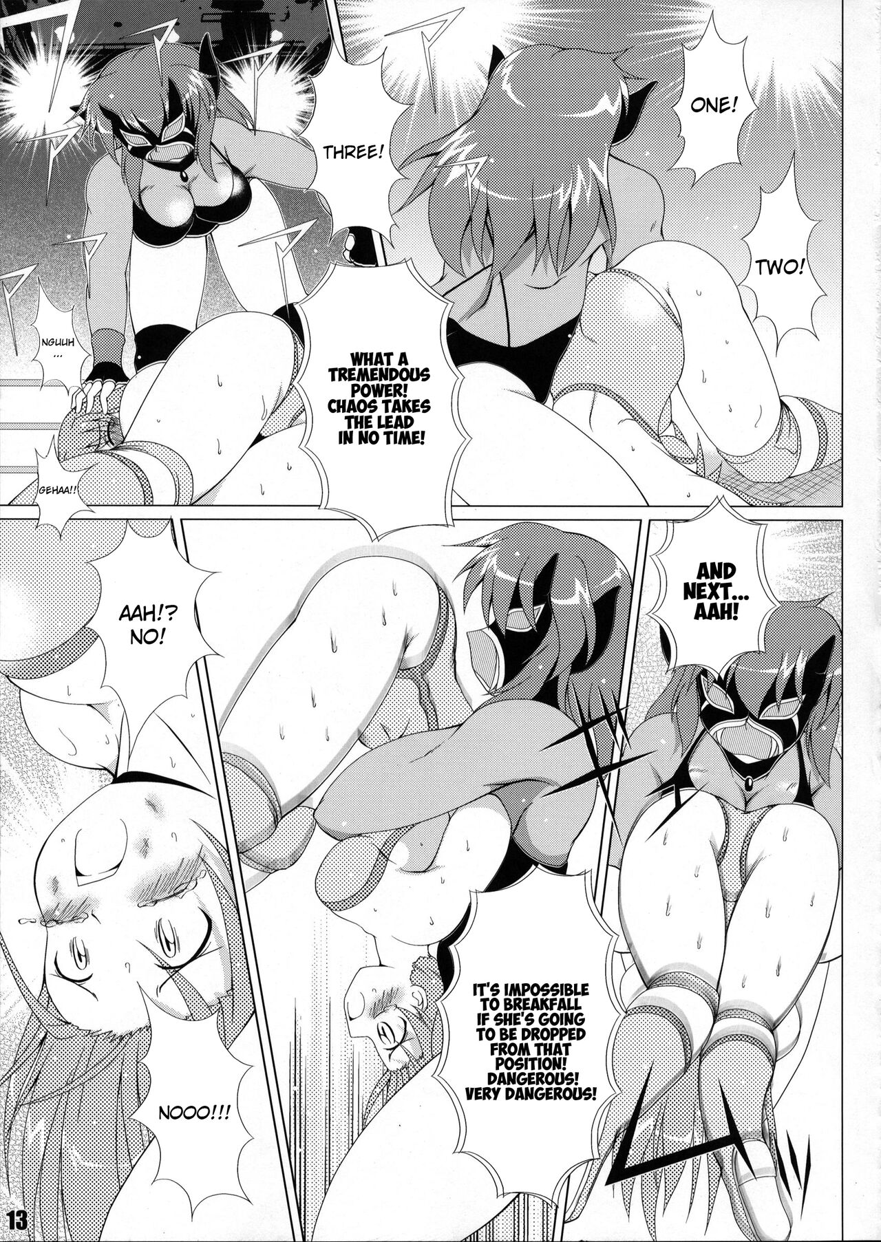 Mighty Yukiko vs Dark Star Chaos page 9 full