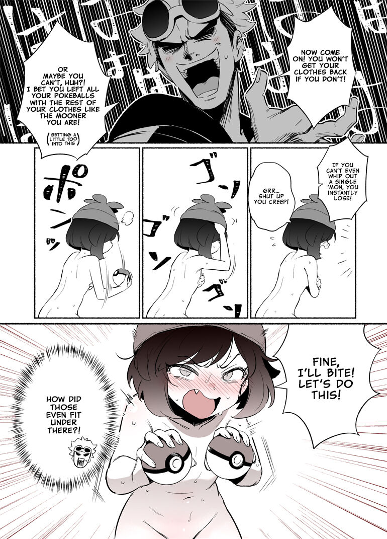 Katanakereba Fuku o Torimodosenai Pokemon Battle | Your Clothes are Forfeit Unless You Win Them Back in a Pokemon Battle page 2 full