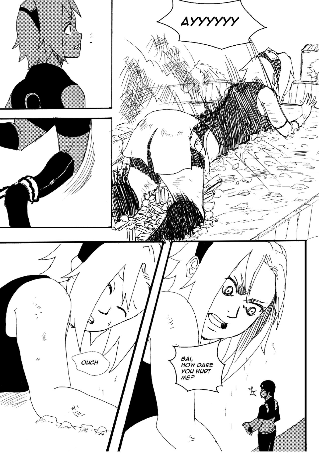 DOUJINSAK Ninja Sakura page 11 full