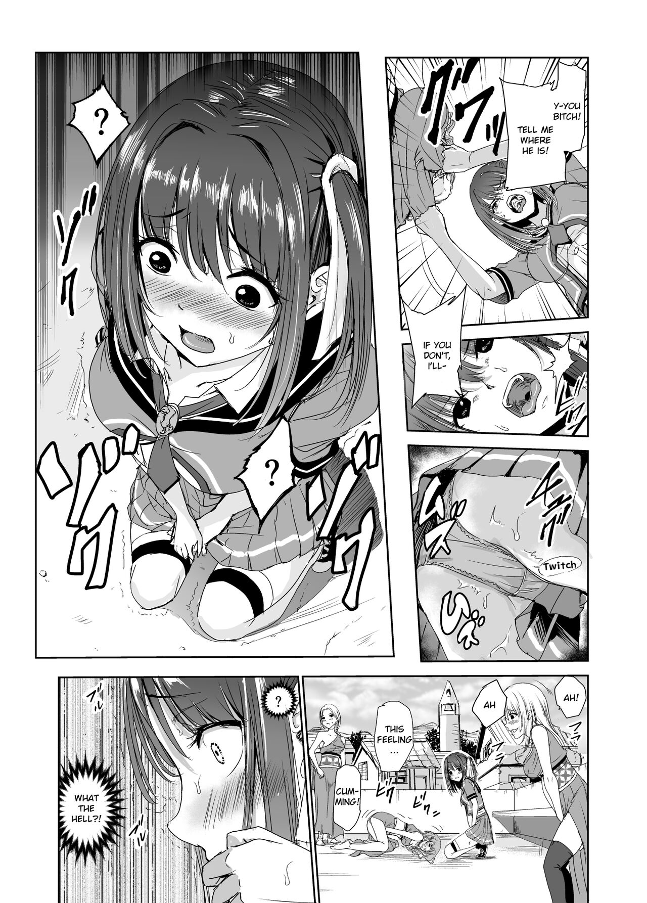 Tsuyagari Mura 2 - Kareshi wo Mamoru Tame Hikyou no Mura de Kyousei Gohoushi & NTR Sex - page 11 full