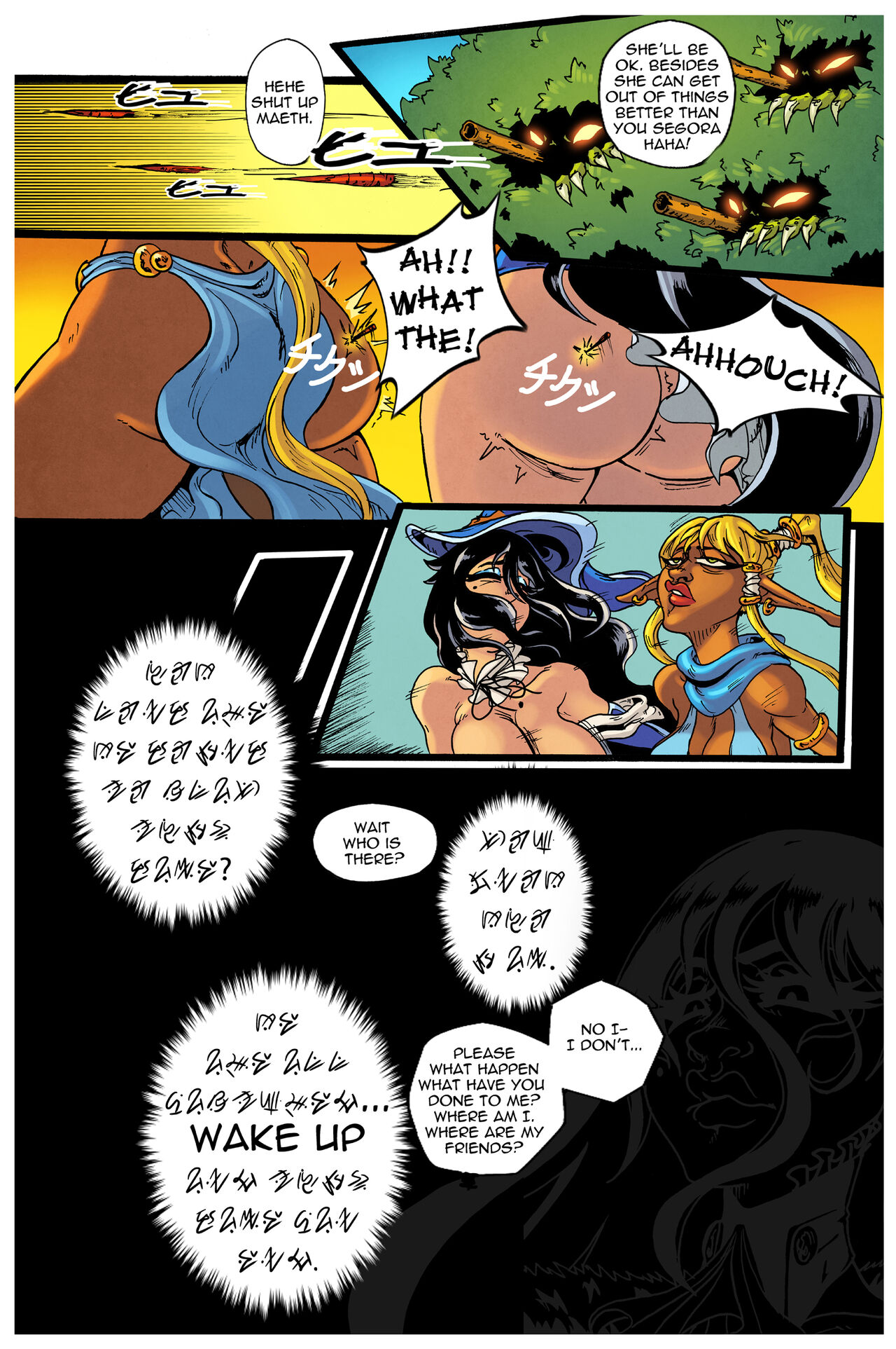 Unfortunate Events of Segora the Witch issue 2 page 6 full