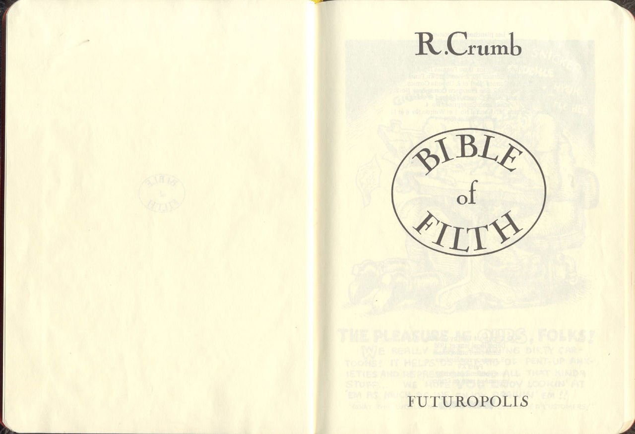 Bible of Filth complete page 6 full