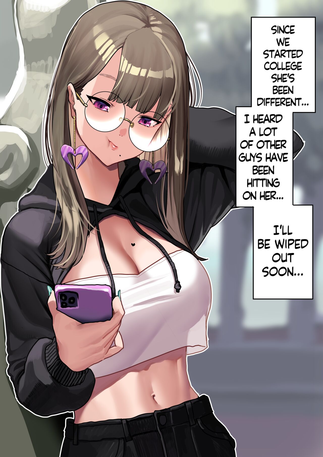 Daigaku Debut shita Kanojo ni mo Mukashi to Kawarazu Aisaretai page 1 full