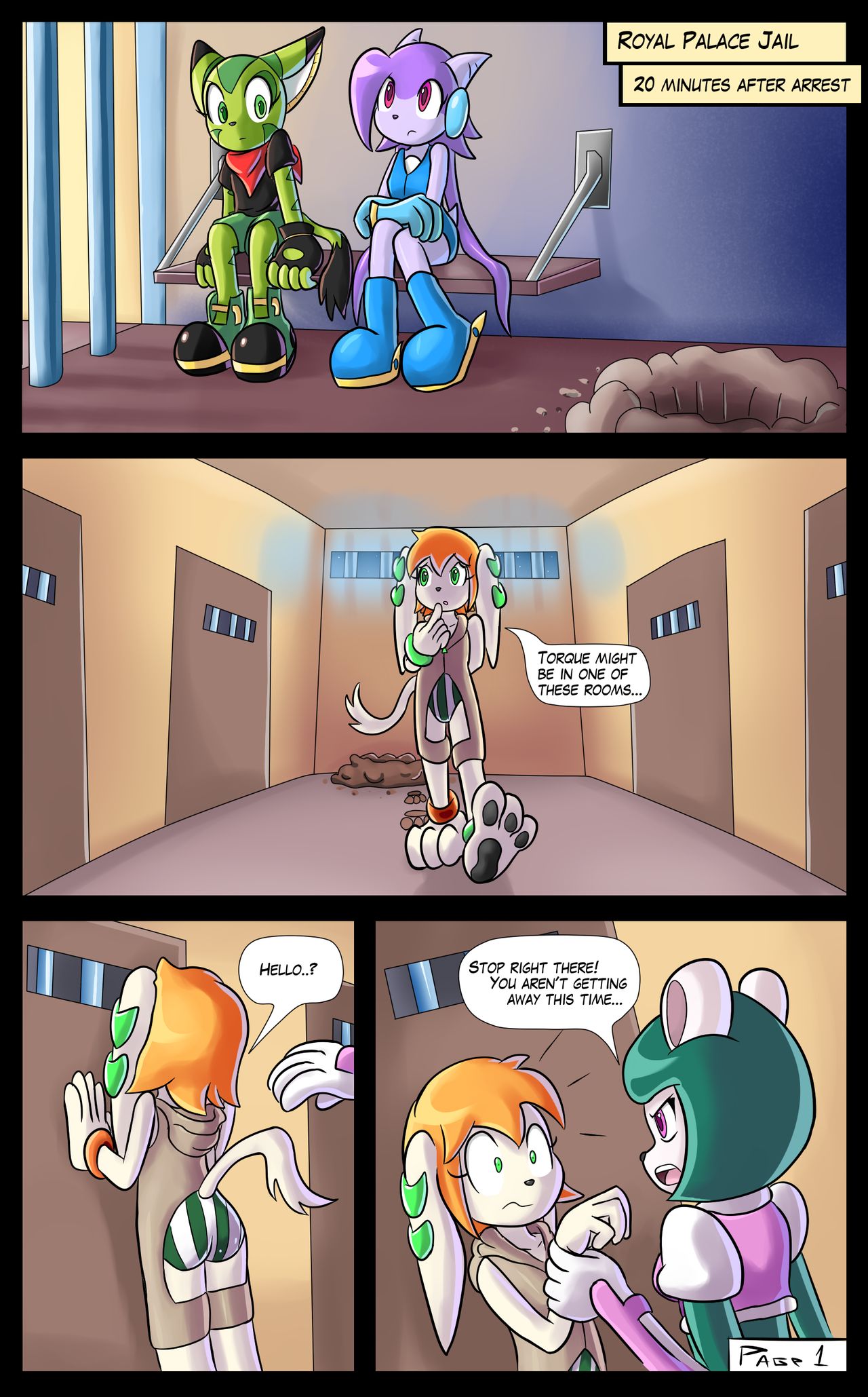 Freedom For Love  + Sketch page 2 full