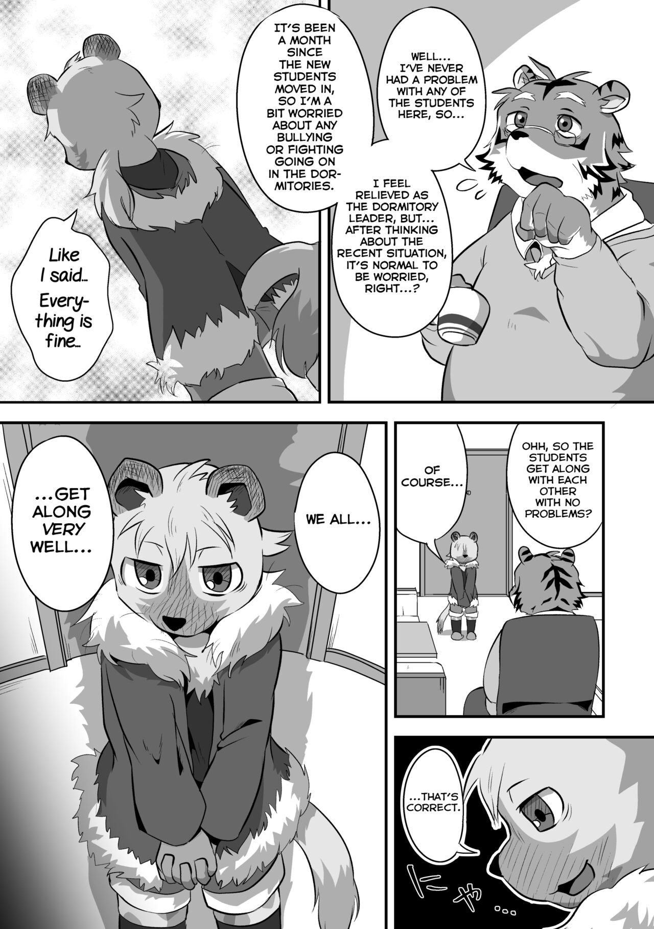 Danshi Ryousei Tachi wa Koyoi mo Nakaga ii page 4 full