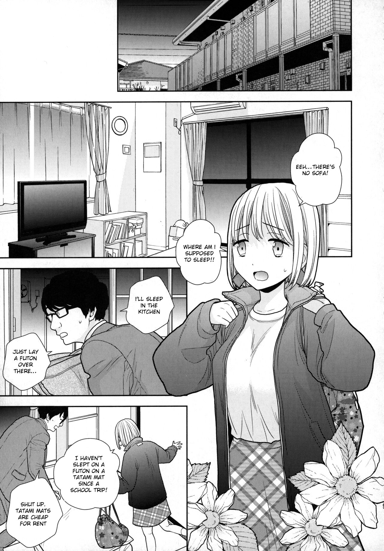 Tada de Tomero-kei Joshi page 8 full