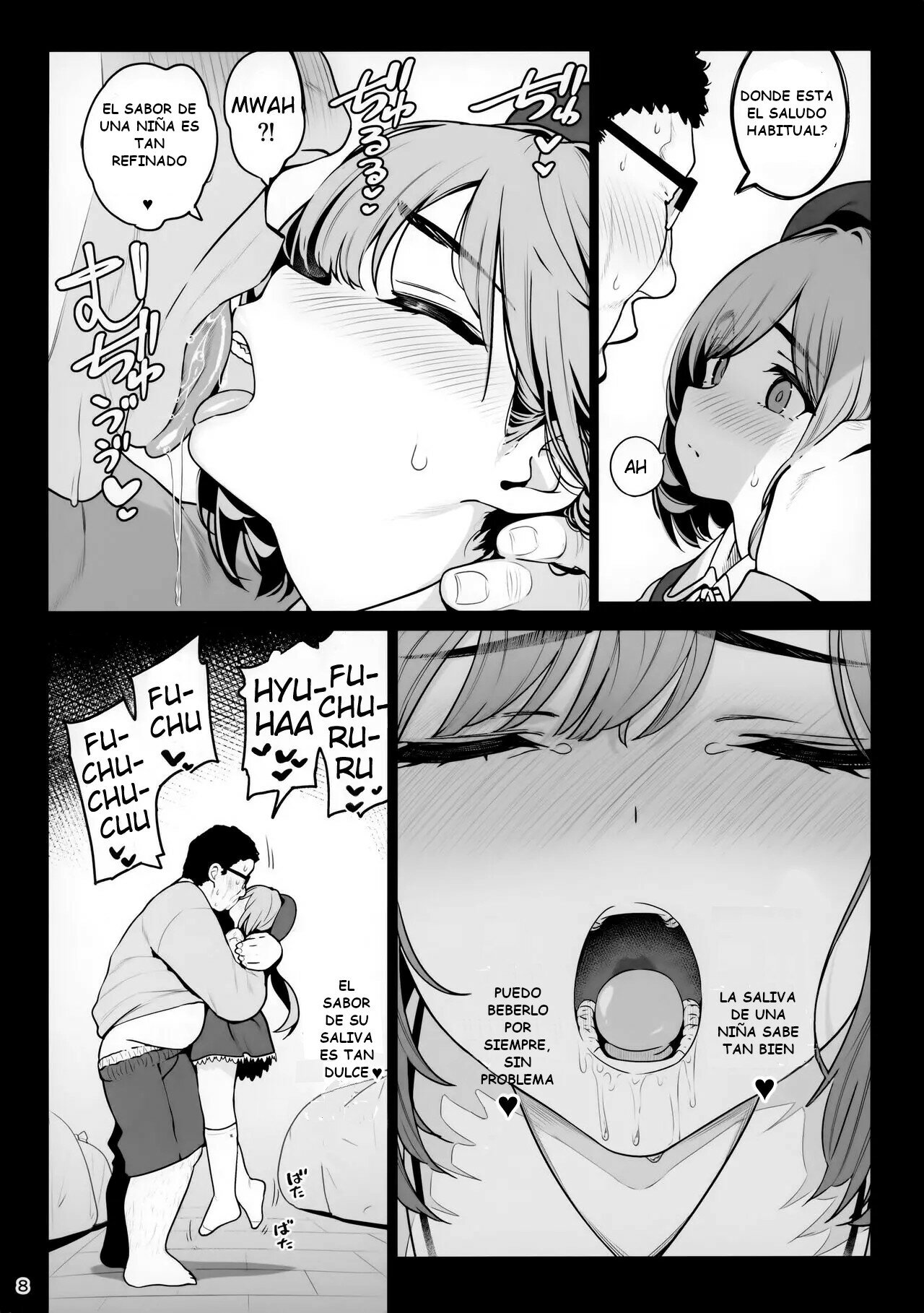 Otonari-san e. Anata no Musume-san ga Amarini Kawaikute Kenage de Atama mo Yokute, Boku no Risou no Onaho ni Pittari datta node, Shichaimashita--Saimin Tanetsuke page 9 full
